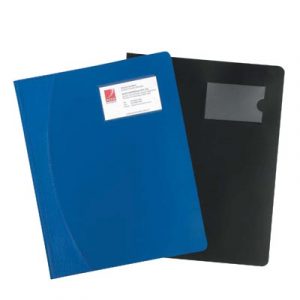 Marbig Premier Management File A4 Solid Front Black