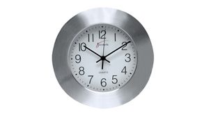 Jastek Aluminium Wall Clock 250MM