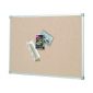 Penrite Aluminium Frame Fabric Pinboard 900MM X 600MM Bondi Beige