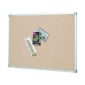 Penrite Aluminium Frame Fabric Pinboard 1200MM X 900MM Bondi Beige