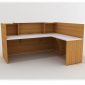 Bennetts Sorrento Desk Counter Beech Back