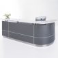 Bennetts Xander J Shape Reception Desk Front