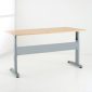 Conset 501-15 Electric Desk Silver Frame Beechtop 1800X800MM