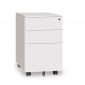 Lunar Mobile Pedestal 2 Drawers 1 File - White