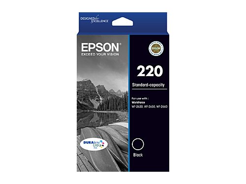 Epson 220 Black Ink Cartridge Torstar 0850