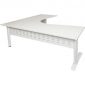 Rapid Span Corner Workstation W1800 X D1800 X H700MM White Top