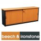 Logan Credenza 1500 X 450MM Beech & Ironstone