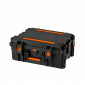 charging trolley case black and orange 1